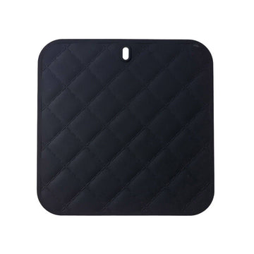Faire-Supreme Housewares Oven Mitts & Pot Holders Diamond Pot Silicone Holder, Black
